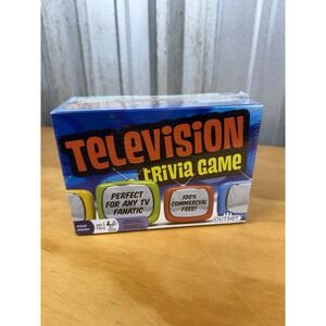TV Trivia Game  Adult Ages 12+ Perfect for Any TV Fanatic Family Game Sealed Box
